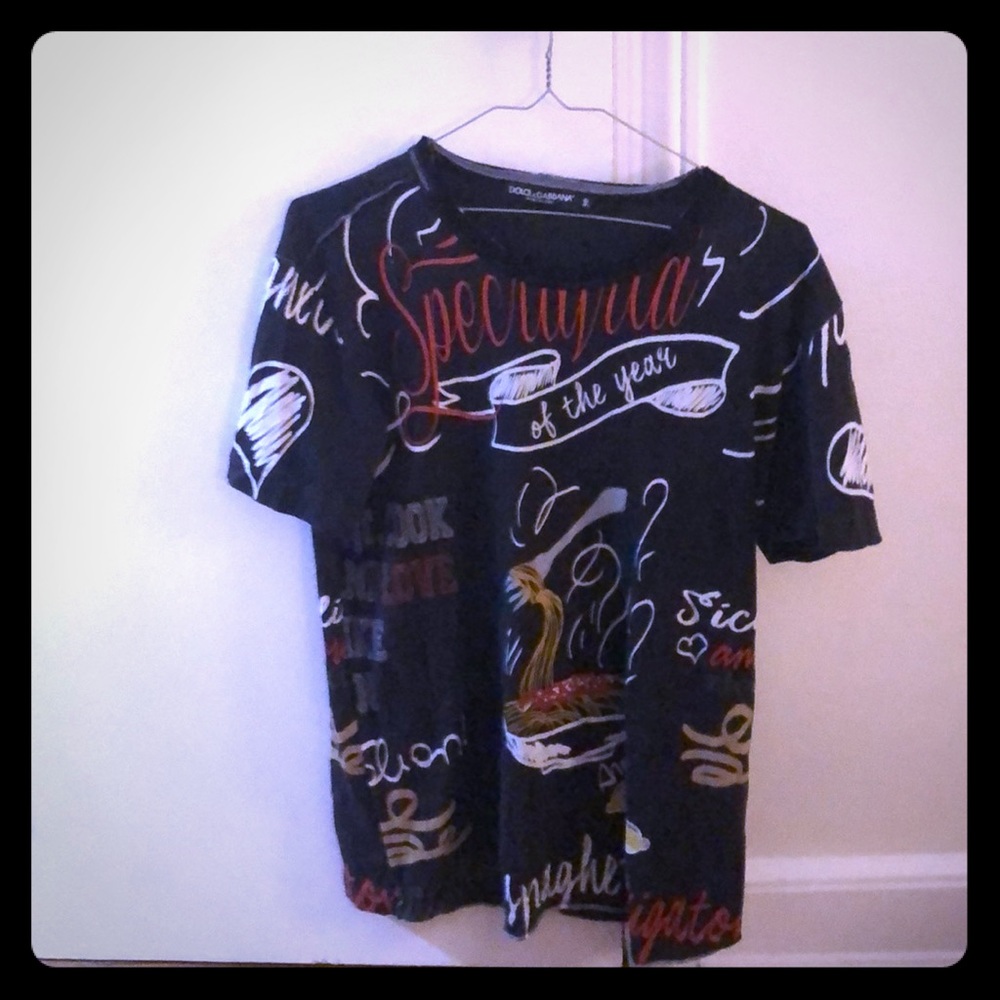 DOLCE & GABBANA speciality of the year tee (black)